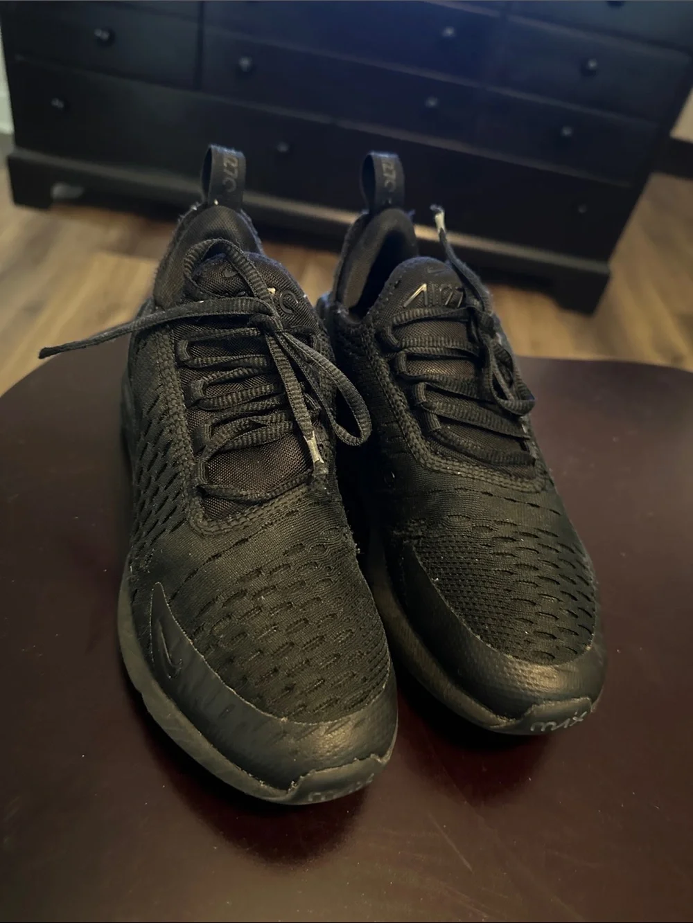Nike Men's Black Breathable Mesh Sneakers